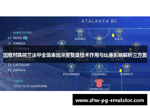 加维对阵荷兰法甲全场表现深度复盘技术作用与比赛影响解析三方面
